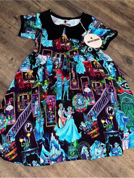 Mysterium Other - Mysterium x Disney Haunted Mansion Character Twirl Dress Girls 3T Halloween